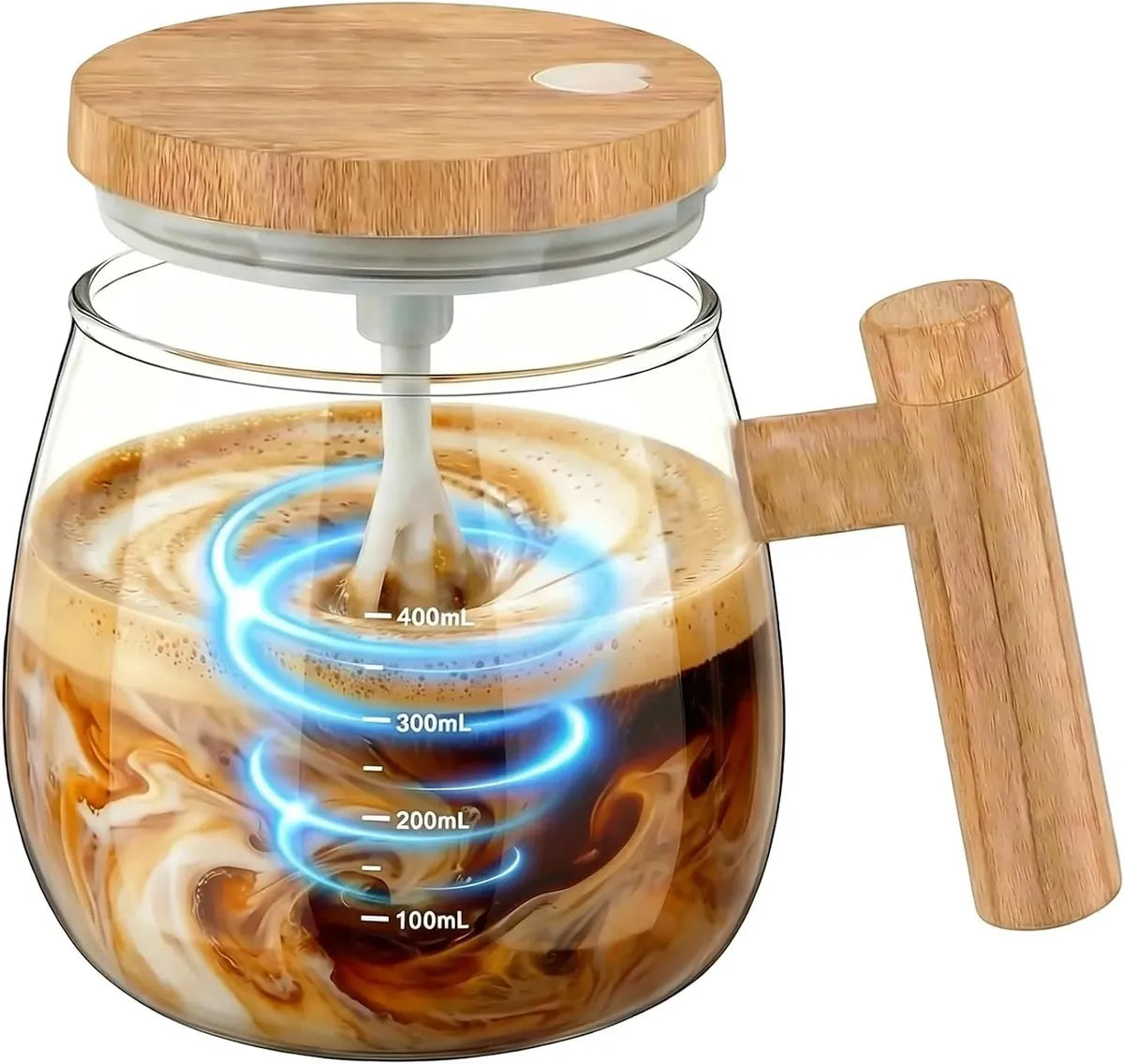 Taza Mezcladora Automática VORTIX de Suplementos — 400ml Recargable