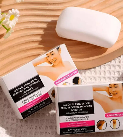 🧼 Jabón Blanqueador y Removedor de Manchas Oscuras – Aichun Beauty