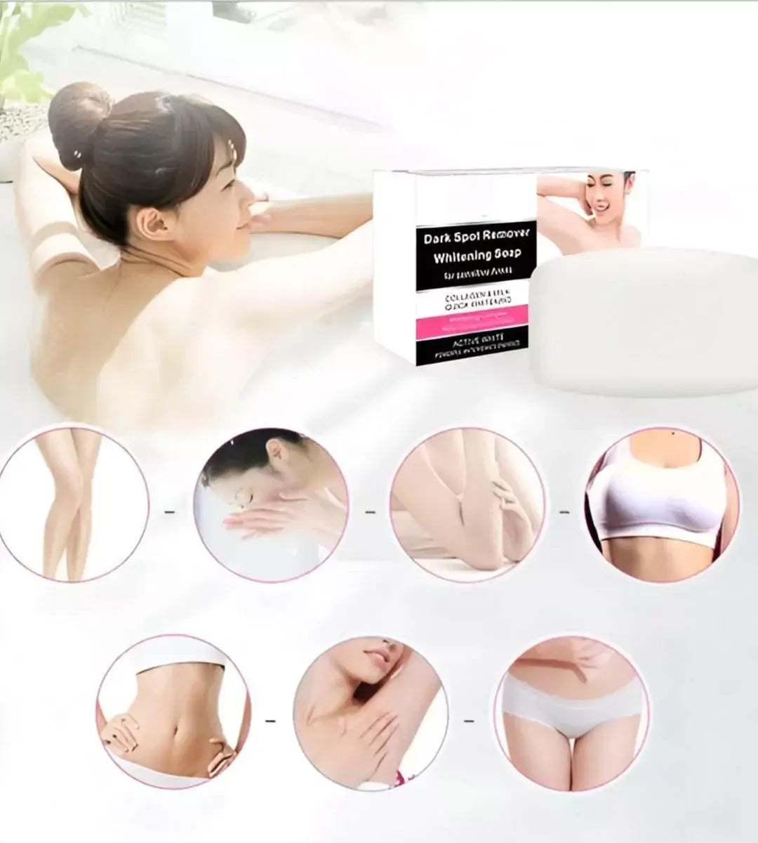 🧼 Jabón Blanqueador y Removedor de Manchas Oscuras – Aichun Beauty